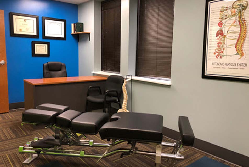 Center For Auto Accident Injury Treatment's adjustment room