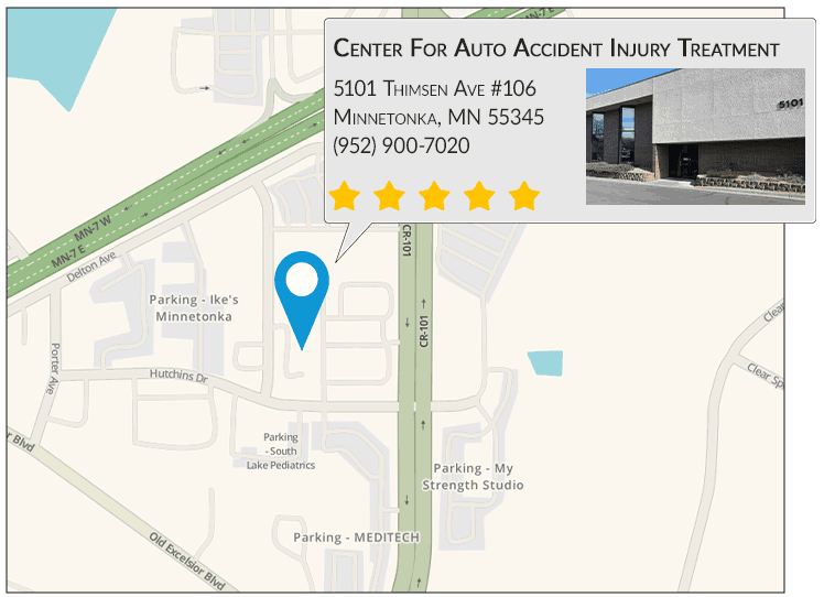 Center For Auto Accident Injury Treatment's location on google map